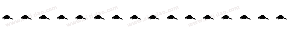 Children Animals Friends字体转换
